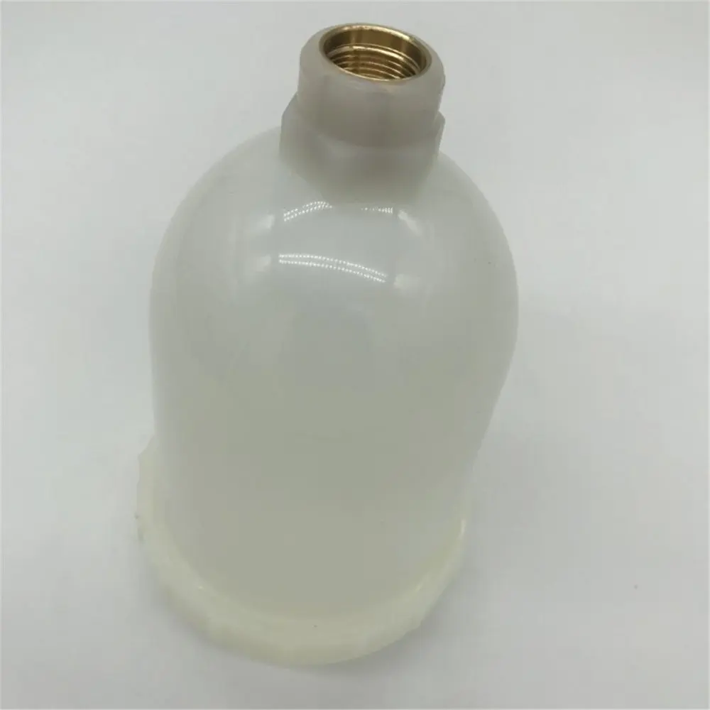 New Plastic Spray Paint Cup Sprayer Cup Air Gravity Feed Paint Spray Pot Fastmover Thread Connector for Spray Gun Parts