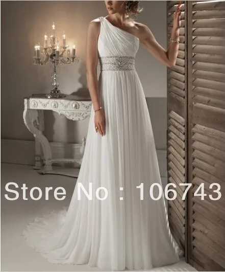 vestido de noiva Casamento сексуальное свадебное платье на одно плечо с бисером платья для матери невесты