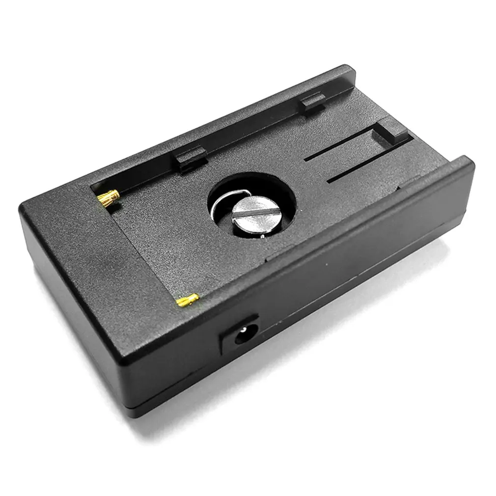 

NP-F970 F750 Battery Holder Mount Plate with DRE17 DC Coupler for Canon EOS M3 M5 EOS-M3 M6 EOS-M5 EOS-M6 Cameras