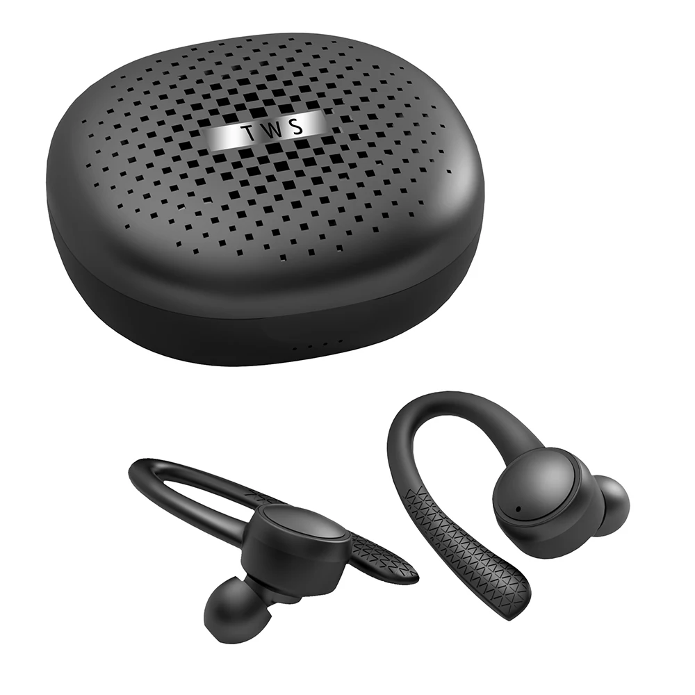 Ceny TWS 5.0 bezprzewodowe słuchawki Bluetooth T7 Pro radio hifi słuchawki bezprzewodowe zestaw słuchawkowy dla aktywnych z etui z funkcją ładowania do telefonu