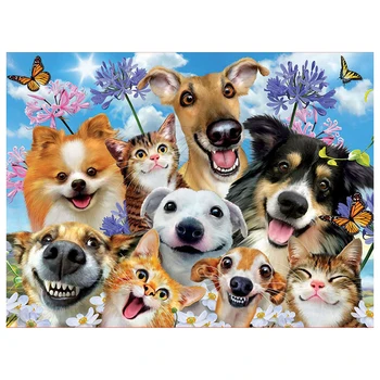 

5D DIY Diamond Painting Complete Square Round Animal Diamond Embroidery Rhinestone Picture Diamond Mosaic Home Decor