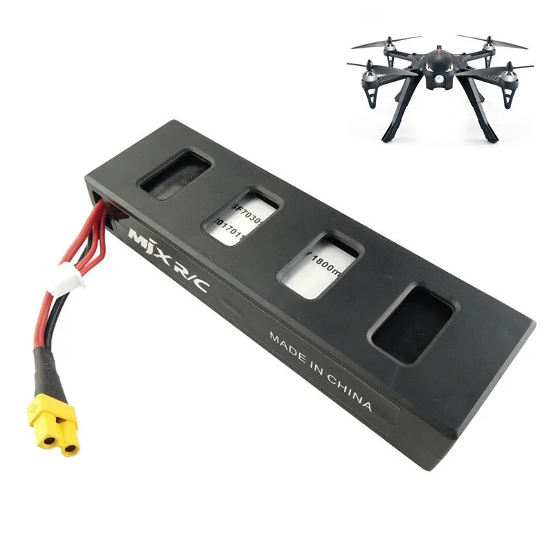 

Original 7.4V 1800mah Rechargeable Battery For MJX R/C Bugs 3 / B3 Lipo Battery for MJX B3 RC Quadcopter Spare Parts Accessories