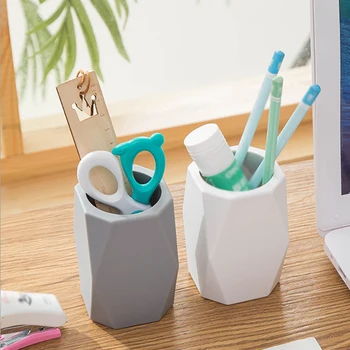 

Multi-functional Pen Holder Storage Box Desktop Organizer for Office School Stationery Supplies
