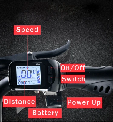 Flash Deal 3 Wheel Electric Scooter E Bike Bicycle foldable High Speed Electric Tricycle with 2 pcs battery 350W Powerful for Adult 7