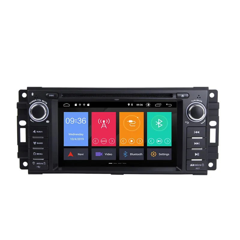 Cheap Autoradio 1 Din Android Car Stereo DVD Player For Jeep Grand Cherokee Chrysler 300C Compass Patriot Dodge Sebring GPS Navi 1