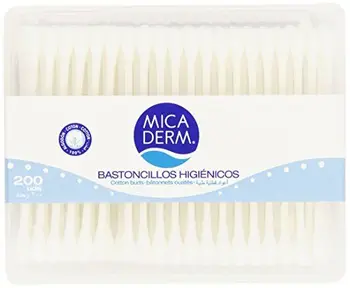 

Mica Derm – BASTONCILLOS Hygienic – Cotton – Pack of 200