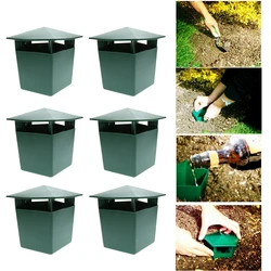 6x Plastic Snail Cage Slug Catcher Trap Tools Animal Pest Trapper Control