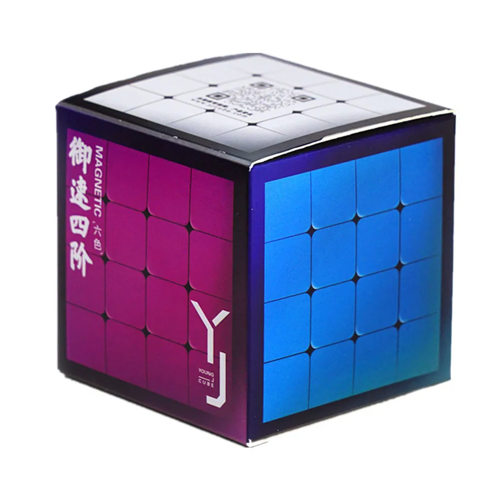 YJ Yusu V2 M 4x4 Magnetic Magic Speed Cube V2M Puzzle Yusu V2 4x4x4 M Yongjun Professional Educational Toy 6