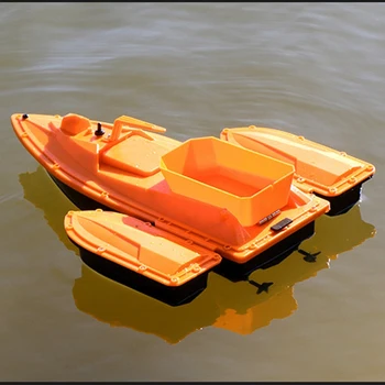 

Smart Fishing Bait Boat RC Fishing Boat 500M Remote Control Fishing Feeder Toy Fish Finder Ship Speedboat with US Plug