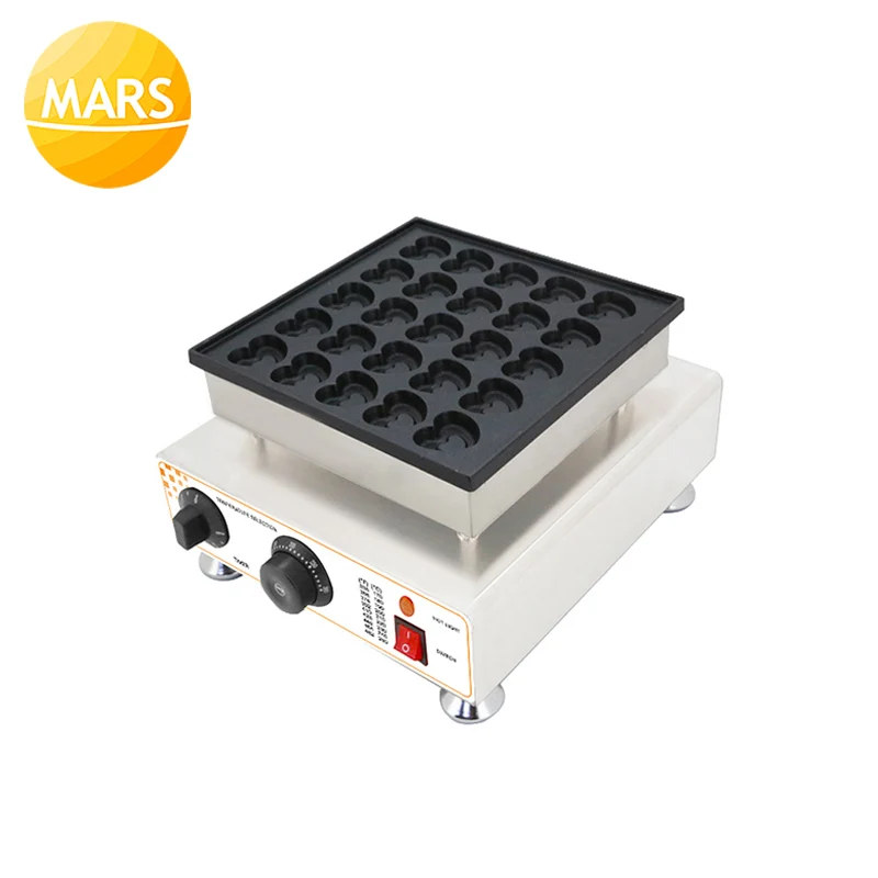 Промышленный 220V 110V гриль для голландских оладий голландские вафли мини блинница машина электрическая духовка торт Железный Бейкер духовка