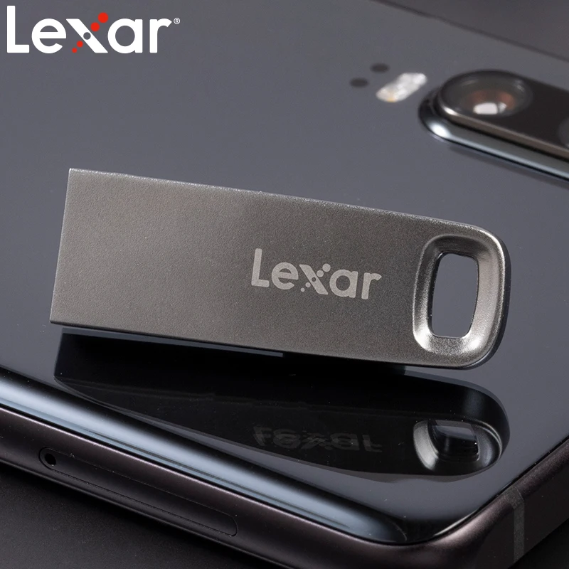 Lexar USB 3,0 M45 USB флэш-накопитель 32 gb/64 gb/128 ГБ Высокое Скорость флэш-накопитель 64 Гб до 100 МБ/с. металла U Stick usb флэш-накопитель USB