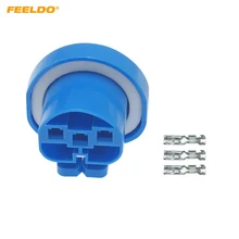 FEELDO 1set Auto Car Motorcycle 9004-21/HB1/9007/HB5 HID LED Bulb DIY Quick Adapter Connector Terminals Plug#CA6153