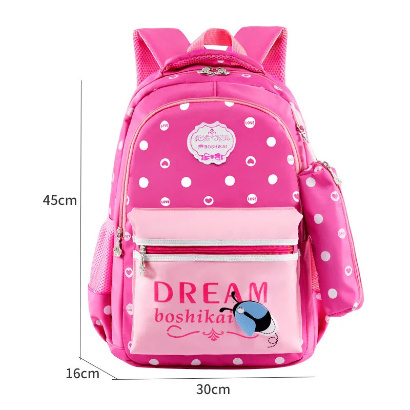 Детские школьные сумки; рюкзак принцессы для девочек; износостойкий водонепроницаемый рюкзак; школьный рюкзак; детский Ранец; Mochila
