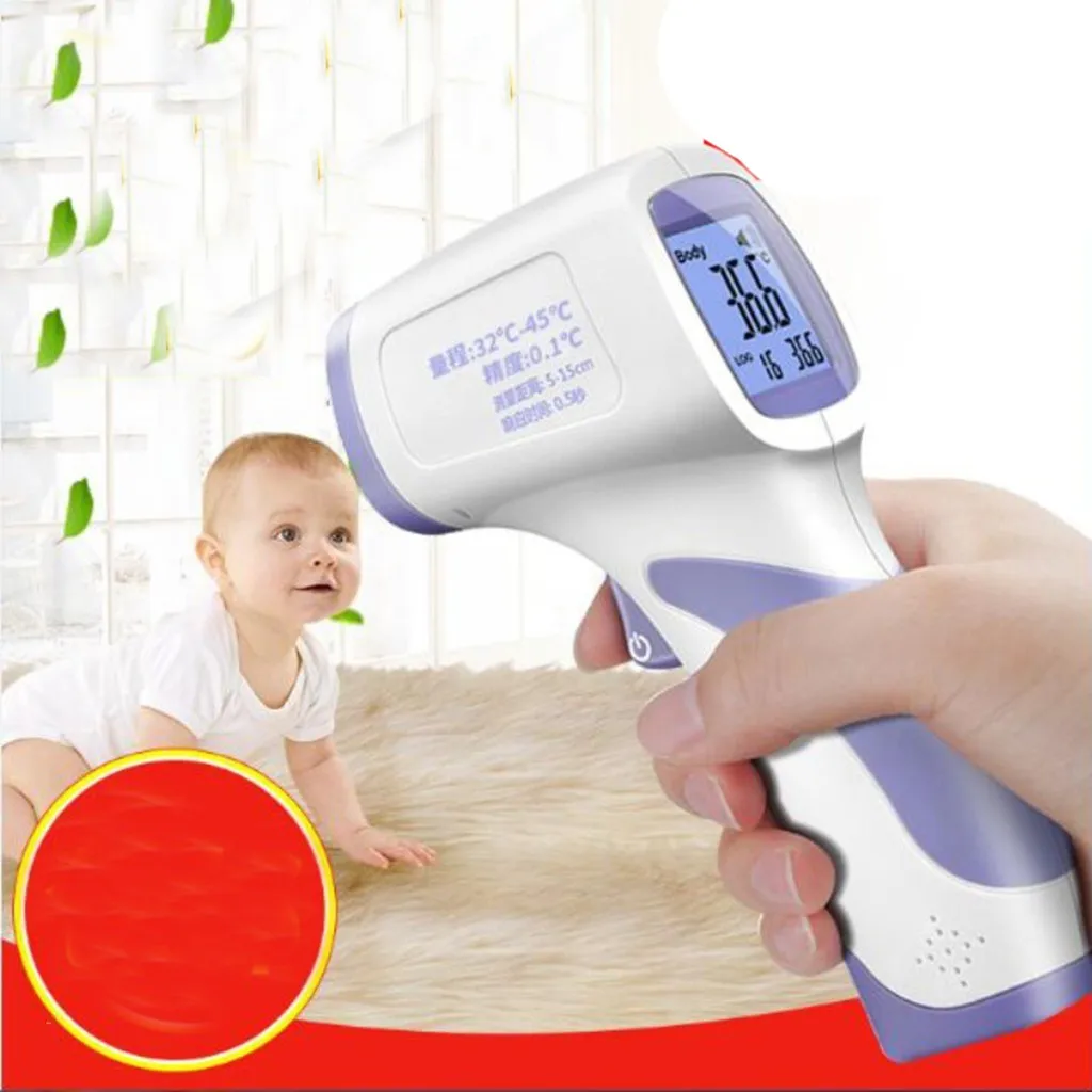 

Forehead Thermometer Non Contact Infrared Thermometer Body Temperature Fever Digital Measure Tool For Baby Adult Dropshipping