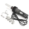 Portable Heat Hot Air Gun BGA Rework Solder Station 8018LCD 450W Blower +Adjustable Electric Soldering Iron 220V 60W Desoldering 1