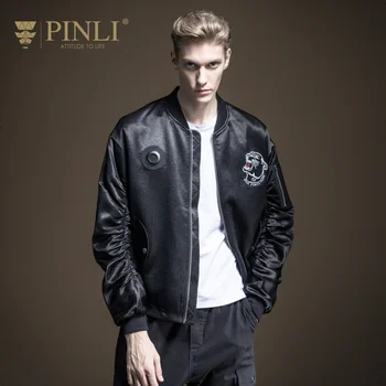 

Militar Rushed Jaqueta Masculino Pinli Fall 2019 New Men's Decorated Baseball Collar Embroidered Jacket Moisture B193304223