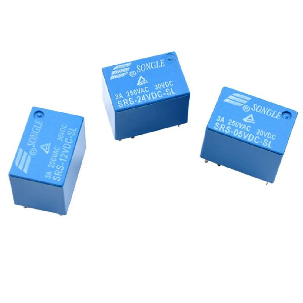 10 шт. реле SRS-05V 12 В 24 dc-sl 6 футов 3 А набор преобразования 4100 | Обустройство дома