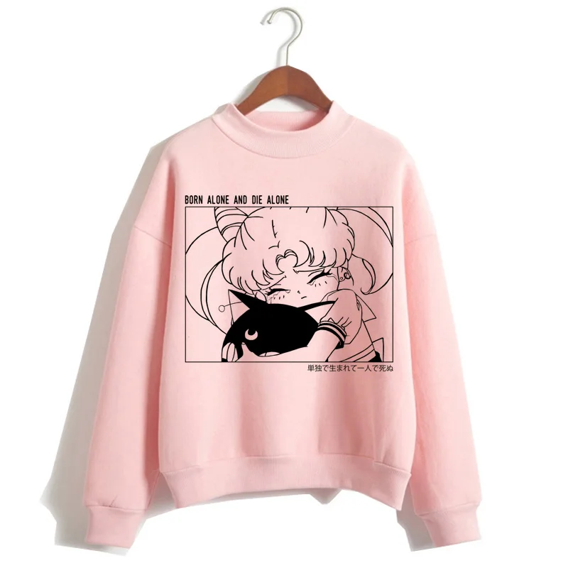 3741 sailor moon cartoon women hoodie korean style Sweatshirt Oversized kawaii streetwear female Hoodies ulzzang harajuku Graphic - Цвет: 3741
