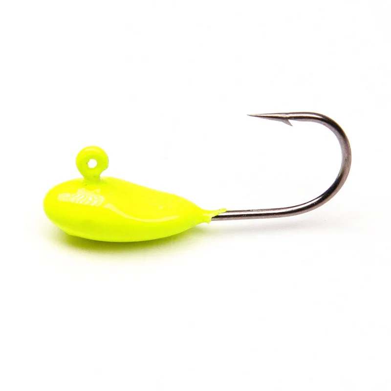 5 шт. Мягкая приманка металлический джиг острый крючок 1 2 г 22 мм свинцовая голова