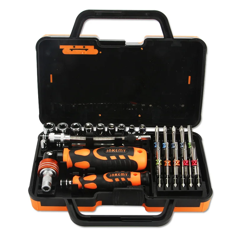 

Deko US JM6123 Color Ring Repair Kit Multi-Angle Ratchet Wheel Screwdriver Set Family Car Tool