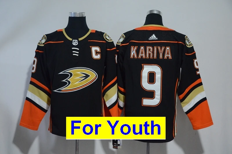 Детские молодежные майки Anaheim Corey Perry Kariya Ryan Getzlaf Ryan Kesler Teemu Selanne