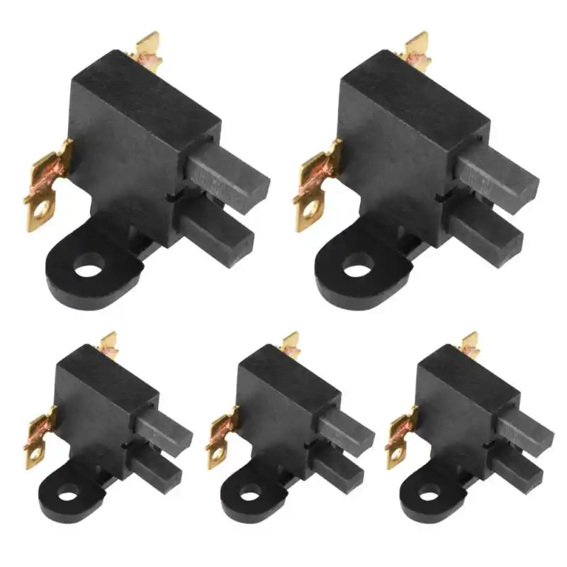 5pcs Carbon Brushes Set Assembly Parts For 2kw-3kw Gasoline Generator New