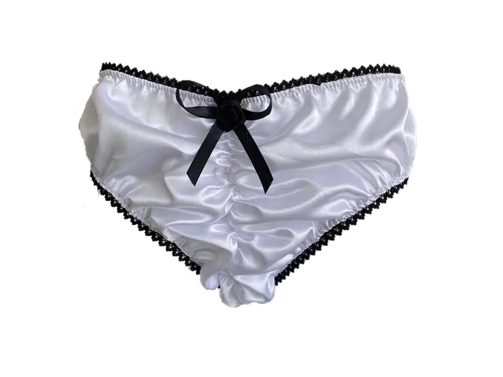 3 pcs * Adult baby incontinence briefs satin fabric diapers / New # SD01-1