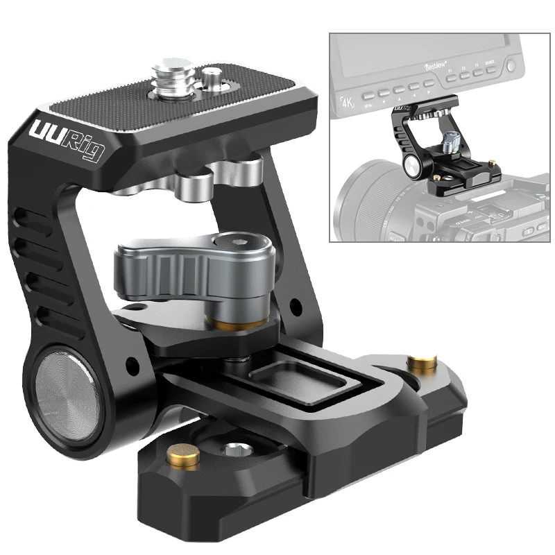 UURig R058 шариковая головка для монитора Feelworld S55 F6 PLUS FW759 FW568 FW572 FW279 LUT7 Bestview S7 DSLR