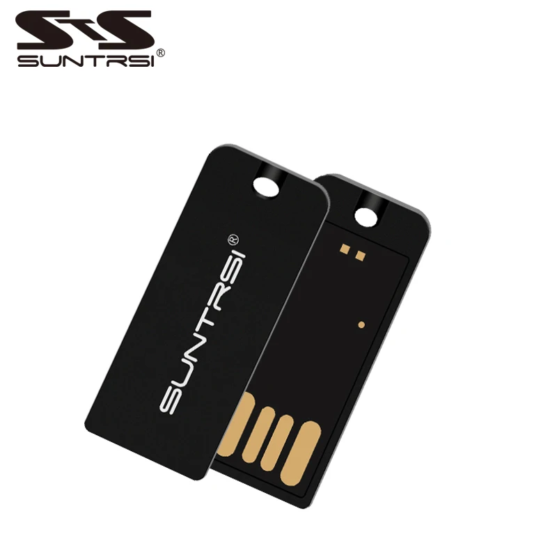 

Suntrsi 2.0 USB Flash Drive Mini 32GB High Speed Pendrive high quality Black Plastic OTG adapter Free shipping