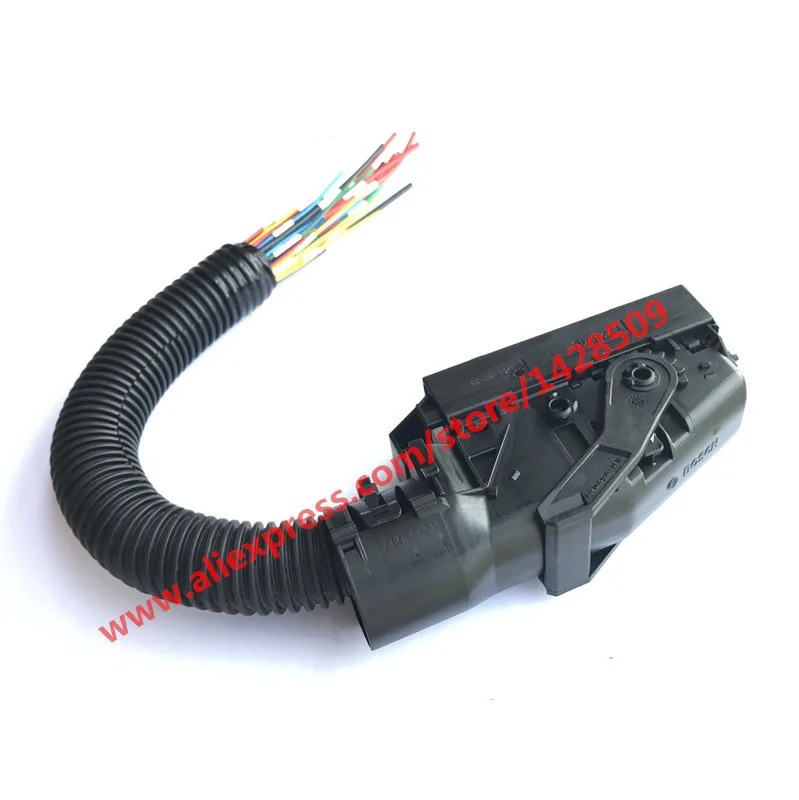 Bocal para conector automotivo edc7 com trilho
