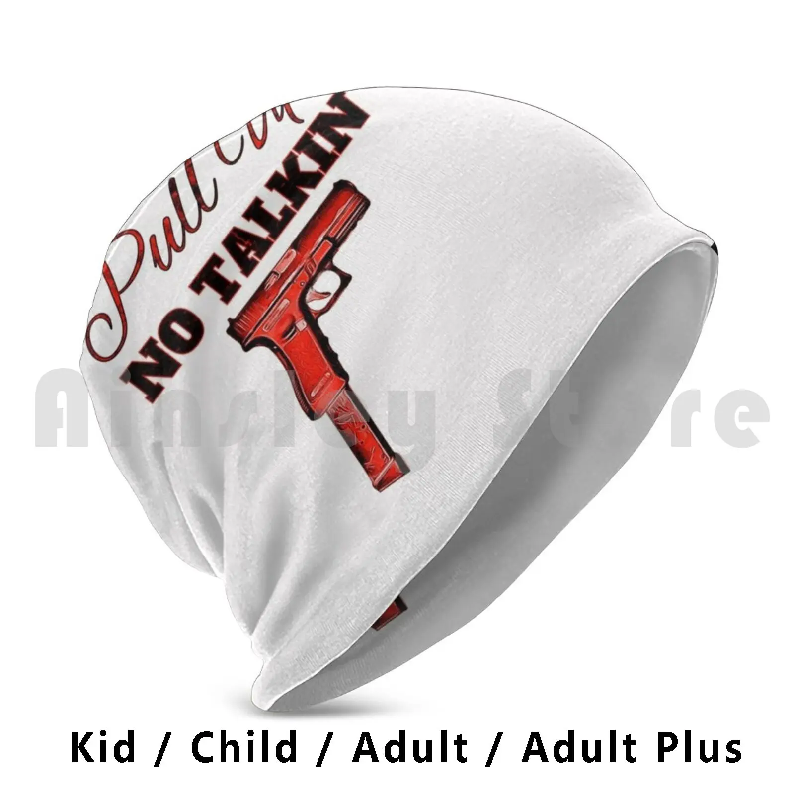 Pull Up No Talkin Beanies Pullover Cap Comfortable Gang Gangster
