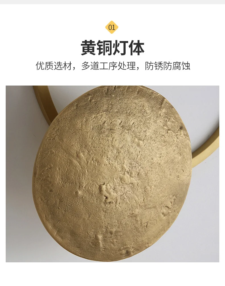 Wall Lamp Post Modern Originality Villa A Living Room Background Wall Lamp Northern Europe Corridor Aisle Bedroom Bedside Lamp