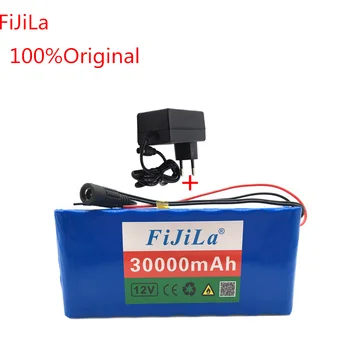 

100% Original 18650 12V Battery Pack Large Capacity 12V30ah 18650 Lithium Battery Protection Board 12V 30000mah Capacity+Charger