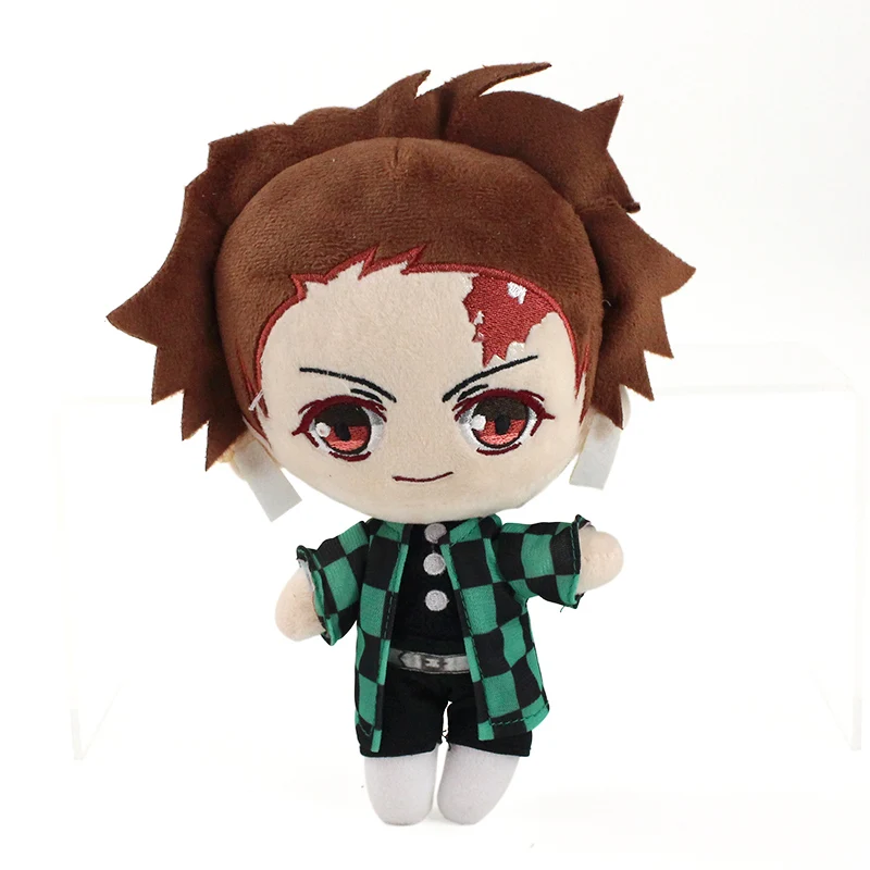 Demon Slayer плюшевая игрушка Tanjirou Kamado Nezuko Agatsuma Zenitsu Hashibira Inosuke Kochou Shinobu Rengoku Kyoujurou мягкие куклы - Цвет: Tanjirou