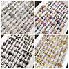 Bulk lots 25pcs 16-20mm Mix Laser Cut Ring Women's Mix Colors  stainless Steel Party Ring Trendy Jewelry 1