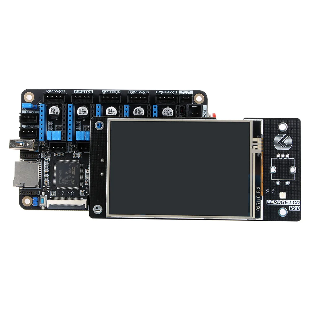 Lerdge z Placa Impressora 3d 32bit para Placa de Controle Peças Motherboard com Stm32 Braço 32 Bit Mainboard Tmc2208 Lv8729 Tmc2209 - Imagem 4