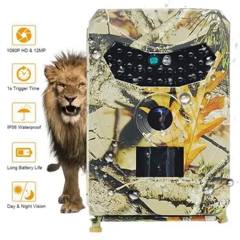 

PR-100 Hunting Camera 1080P IR Thermal Induction Night Vision 12MP 120° Wild Detection Animal Angle Outdoor Camera