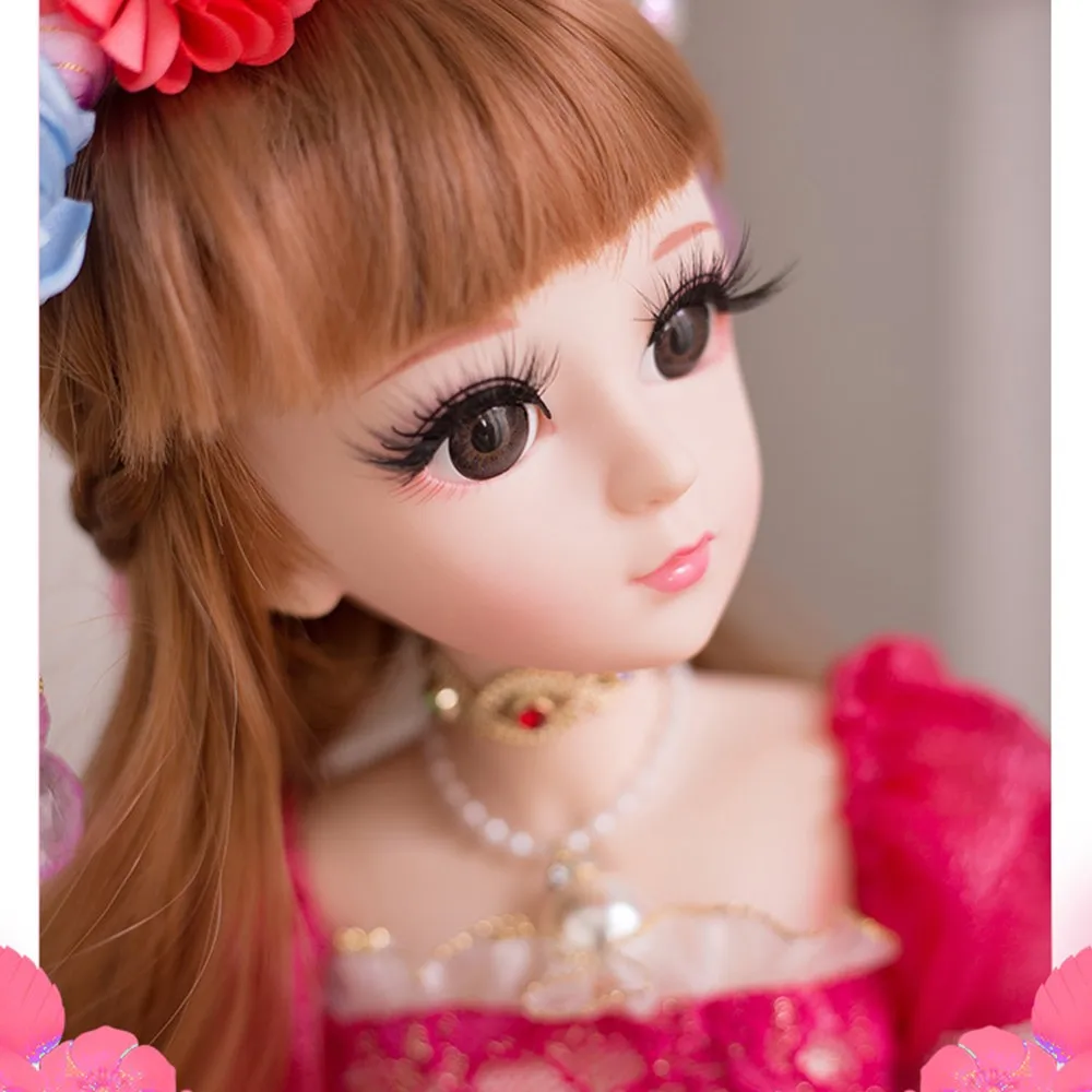 Кукла Viciviya 1/3 BJD 60 см/23,6 ''Высота 19 шарнирных кукол(парик+ обувь+ одежда+ волосы+ глаза+ макияж) коллекция игрушек