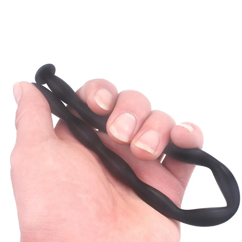 Urethral Catheter Penis Dilator Sound Horse Eye Penis Plug Silicone Catheter Sounding Men Masturbation Sex Toys Urethral Inserts