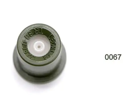 Сельскохозяйственный распрыскиватель насадка, сделано в Германии керамический полый конус сопла, резиновый шланг высокого давления Дрон аксессуары Дрон сопла - Цвет: 0067