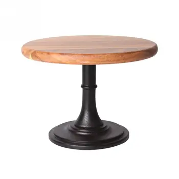 

Cake Stand Wooden Decoration Durable Banquet Props Wedding Table Dessert Display Birthday High Footed Stable Fruits Party