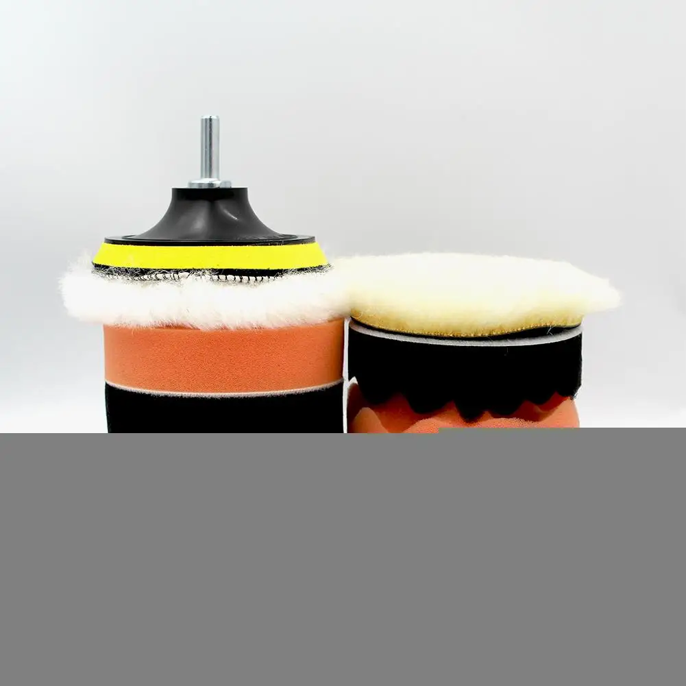 10PCS 4 inch Car Polishing Disc For M10 Threaded Tools Car Polishing Pad Set Sponge Polishing Waxing Buffing Pads Polishing Care