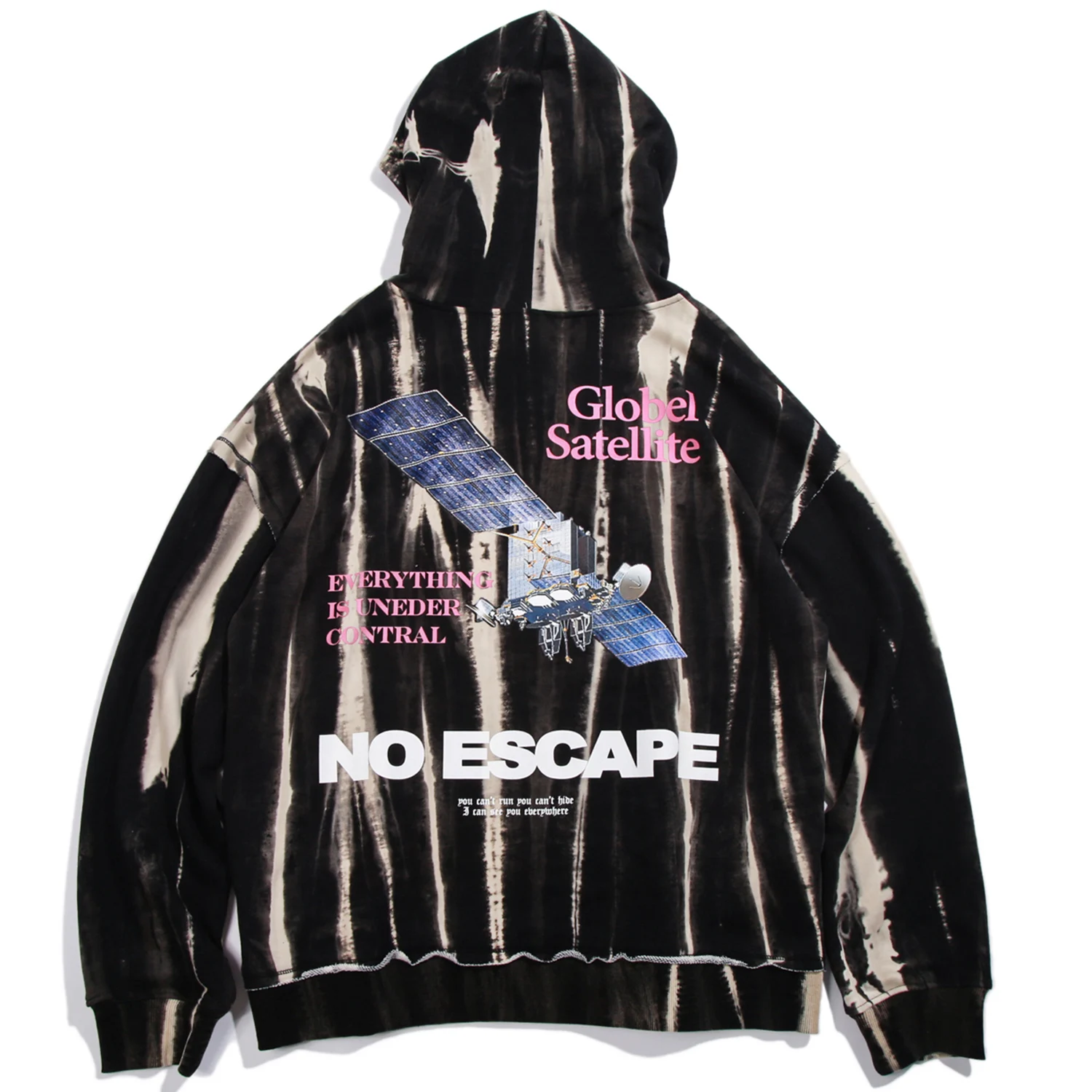 Aelfric Eden Tie dying Satellite Printed мужские толстовки Harajuku Повседневный хлопковый пуловер хип-хоп толстовка с капюшоном уличная одежда