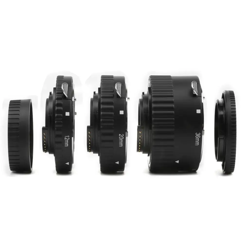 Автофокус Макро Удлинитель Набор для Nikon D7200 D3400 D800 Объектив переходное кольцо для Nikon Универсальный объектив крупным планом кольцо для DSLR