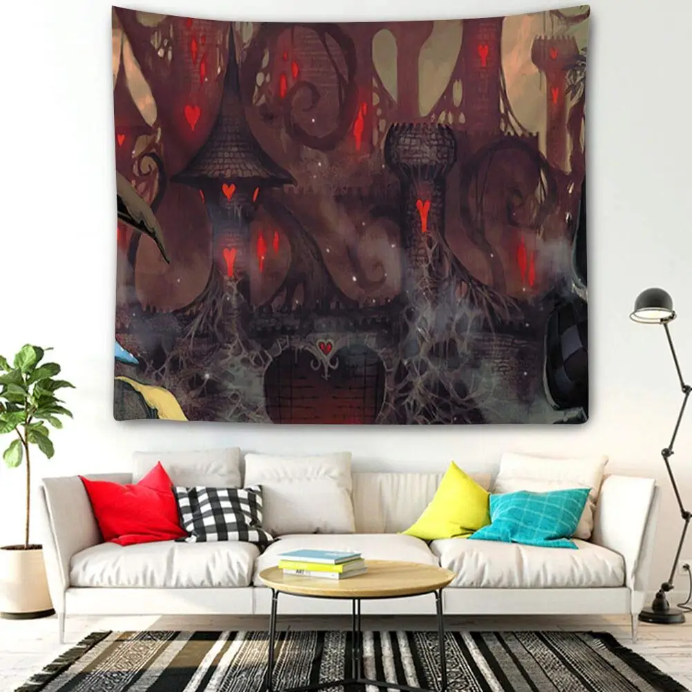

Alice in Wonderland Tapestry for Living Room Bedroom Dorm Home Decor
