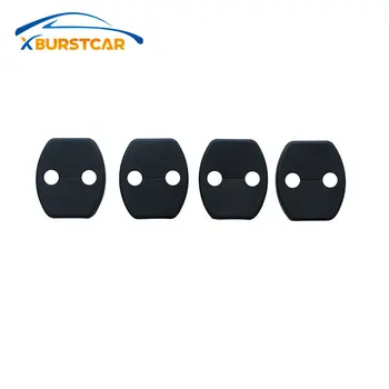 

Xburstcar 4 Pcs Car Door Lock Protection Cover for Hyundai Tucson 2015 - 2018 for Kia Sportage QL 2016 - 2018 Accessories