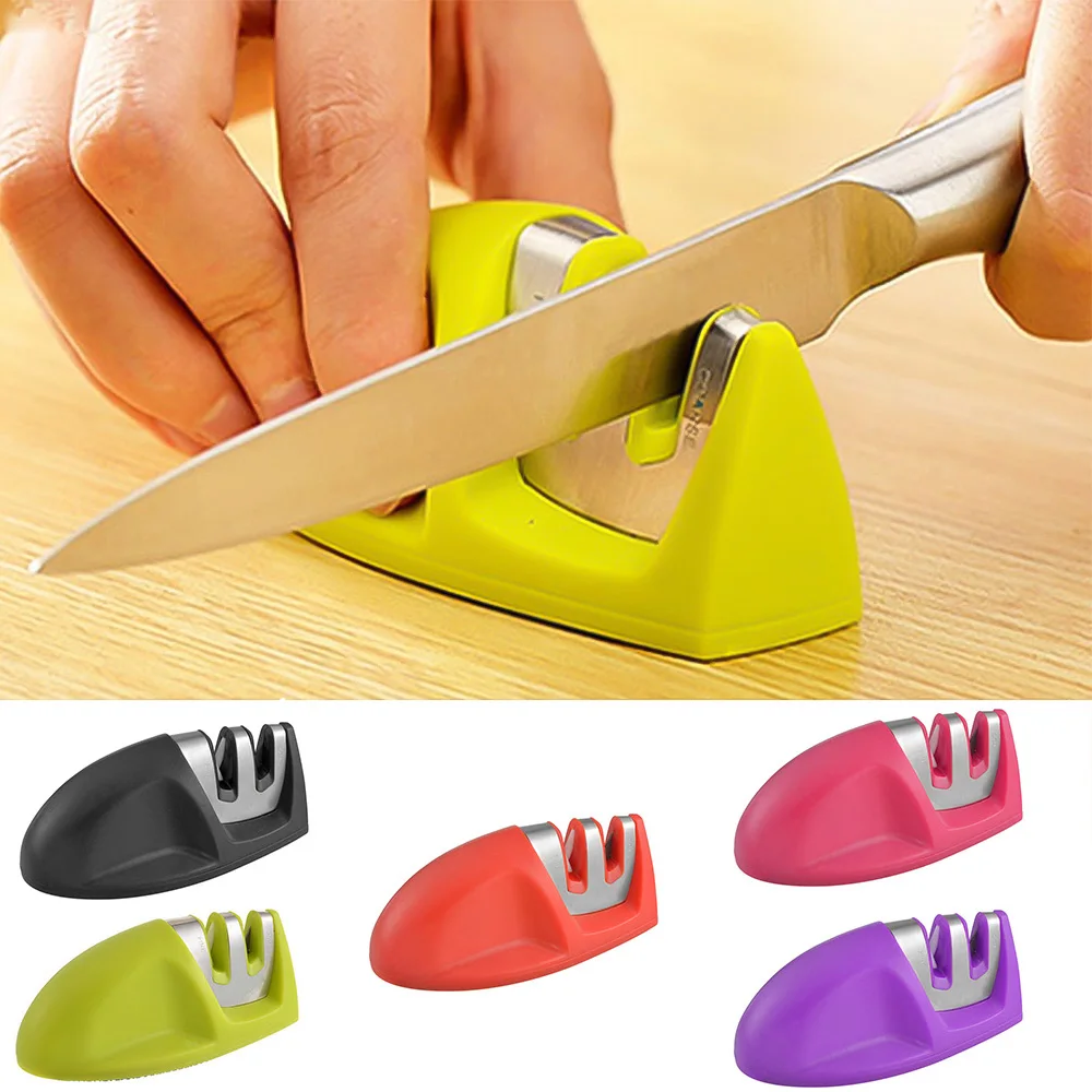 1PC Mini Portable Two Stages (Diamond & Ceramic) Kitchen Sharpening Tools Creative Accessories | Дом и сад