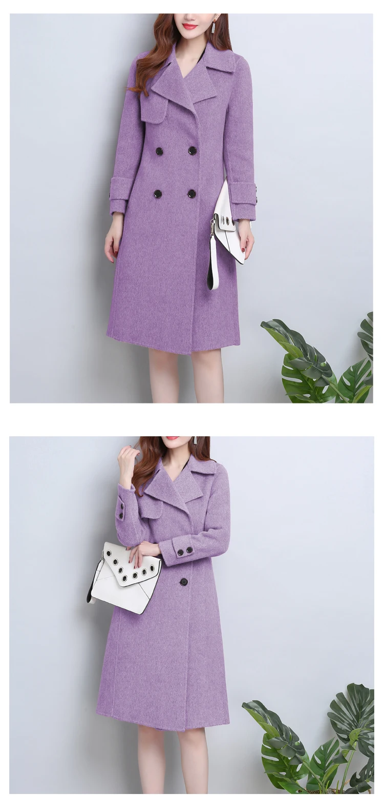 Бренд manteau femme осень зима шерстяное пальто Женская шерстяная куртка Прямой Тонкий длинное кашемировое пальто темперамент элегантные женские куртки