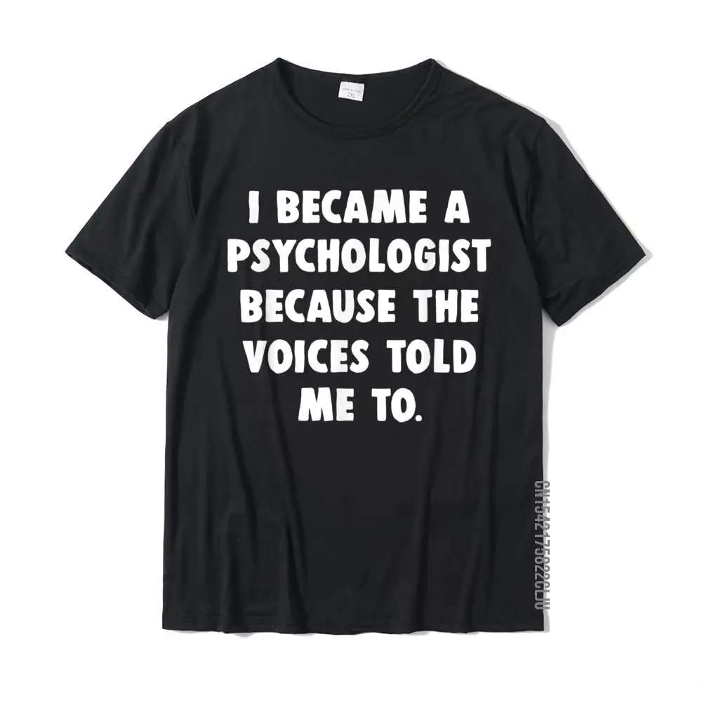 Summer Cotton Camisa Tops Shirts Graphic Short Sleeve Men Top T-shirts Printed On April FOOL DAY Tops Shirt Round Collar Funny Psychology Shirt Psychologist Psychiatrist Gift__32619 black