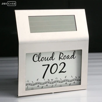 

Led solar light outdoor Lamp Waterproof 2Led Light-operated Billboard Lamp of Outdoor House Number Outdoor Lighting Doorplate